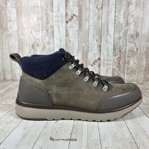 UGG Men's Waterproof Insulated Winter Boots Brown Lace Up Size Unknown